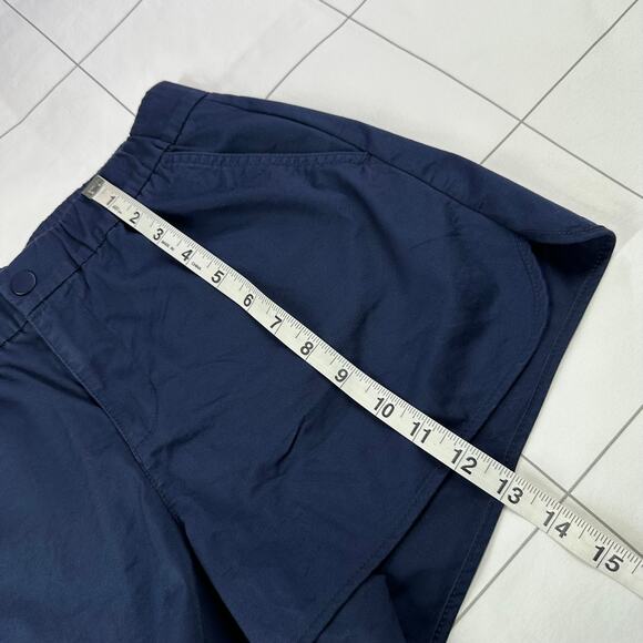 J.Crew Shorts Womens Small Navy Blue Pull On Lightweight Chino Classic Preppy - Picture 9 of 9
